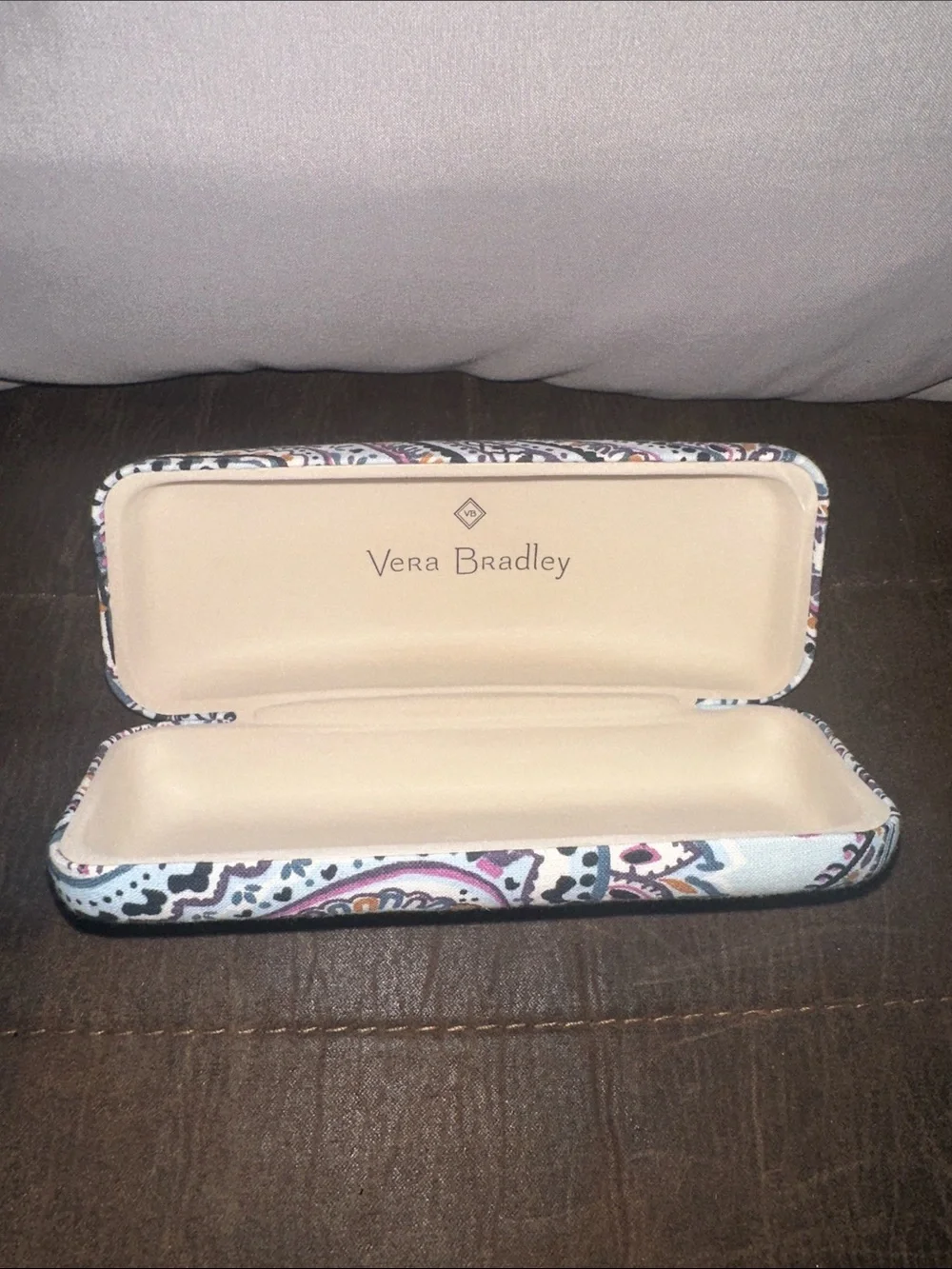 Vera Bradley Retired Provence Paisley Hard Clamshell Eyeglass Case only